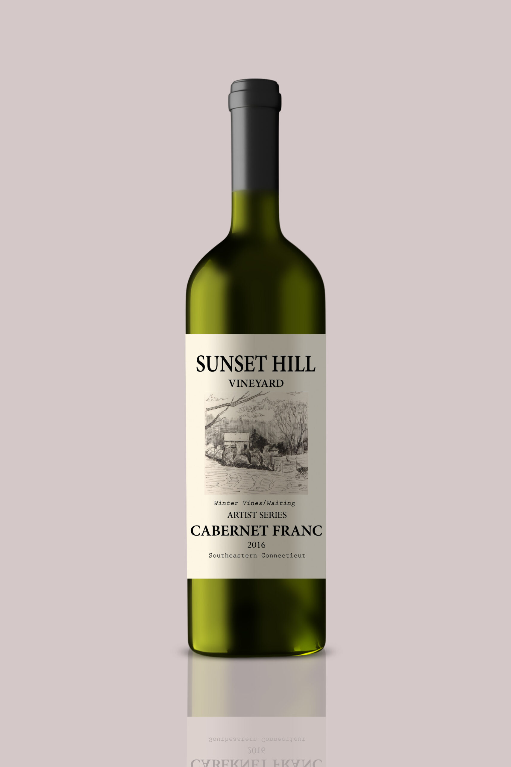 Sunset Hill Vineyard Package Design